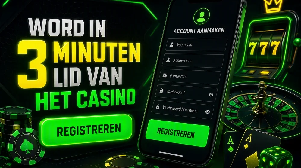 registratieformulier op smartphone scherm